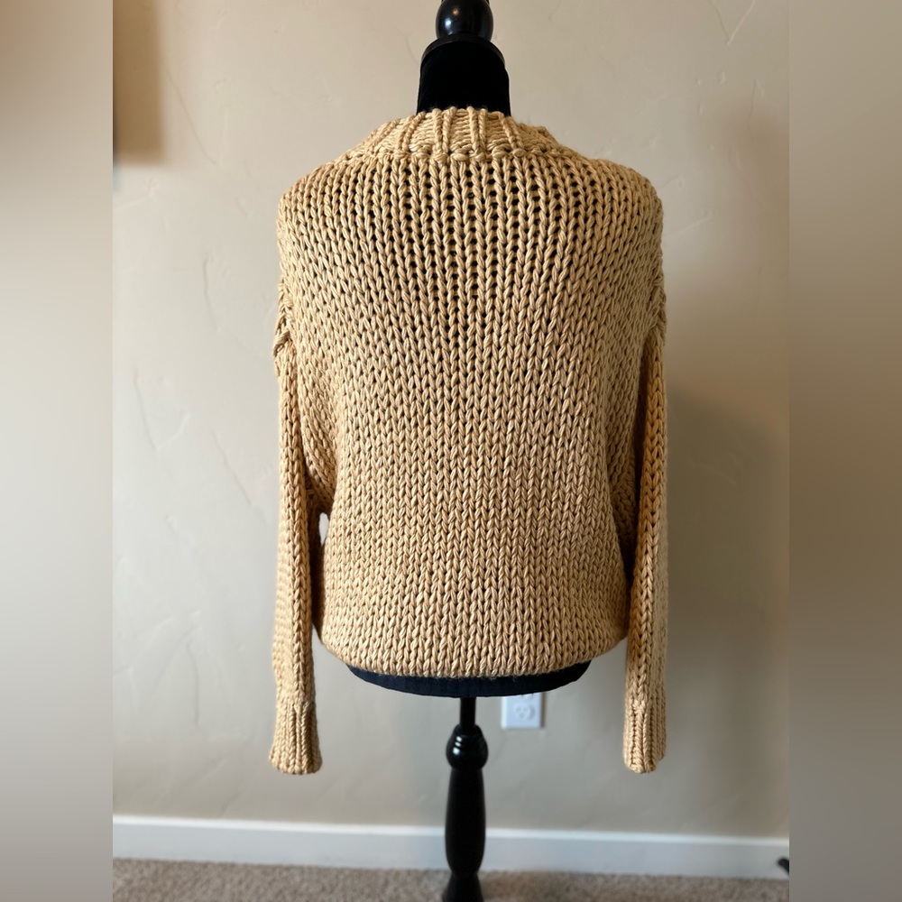 Little lies chunky marigold yellow sweater - Picture 3 of 4